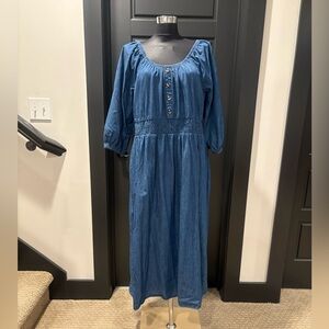 Falls Creek Denim Blue Dress